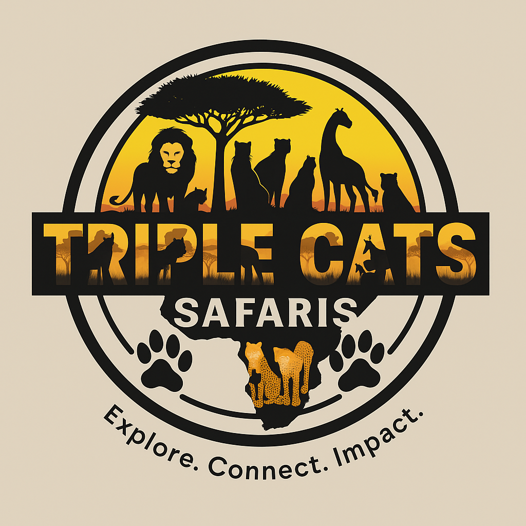 Triple Cats Safaris Logo